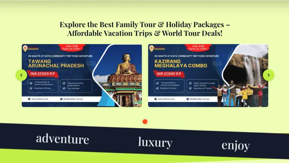 HTH Tours project
