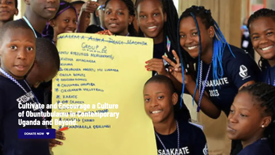 Nnabagereka Development Foundation project